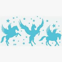 anna wand� - WANDSTICKER Himmelspferde