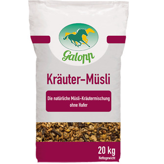 Produkt Bild Galopp Kräuter-Müsli 20 kg 1
