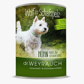 Produkt Bild Dr. Weyrauch Wolf im Schafspelz Huhn 410g 1