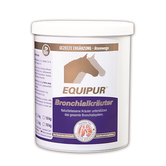 Produkt Bild EQUIPUR - Bronchialkräuter für Pferde 1kg - Pellets 1