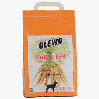 Produkt Bild Olewo für Hunde Karottenbeifutter - 5kg 1