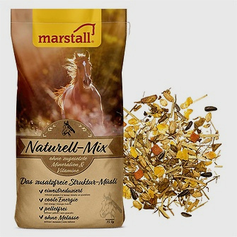 Marstall Naturell-Mix 15 kg Struktur-Müsli
