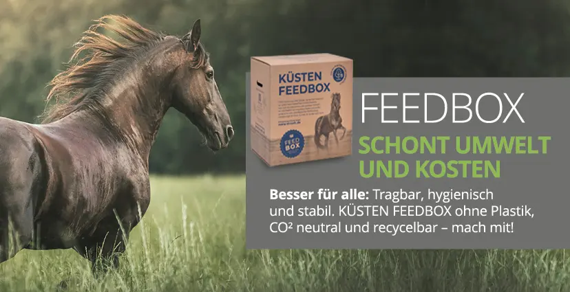 Schone die Umwelt und spare CO² - nimm die FeedBox, danke.