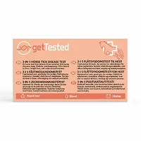 getTested 3-in-1 Pferde-Zeckenkrankheiten-Test