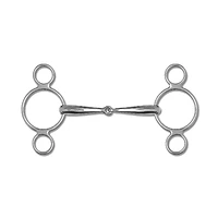 Waldhausen 3-Ring Gebiss, Einfach gebrochen