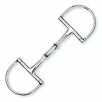 Stübben Gebiss 2251 D-Ring-Trense Easy Control doppelt gebrochen