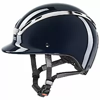 uvex Exxeed Shiny Chrome Reithelm