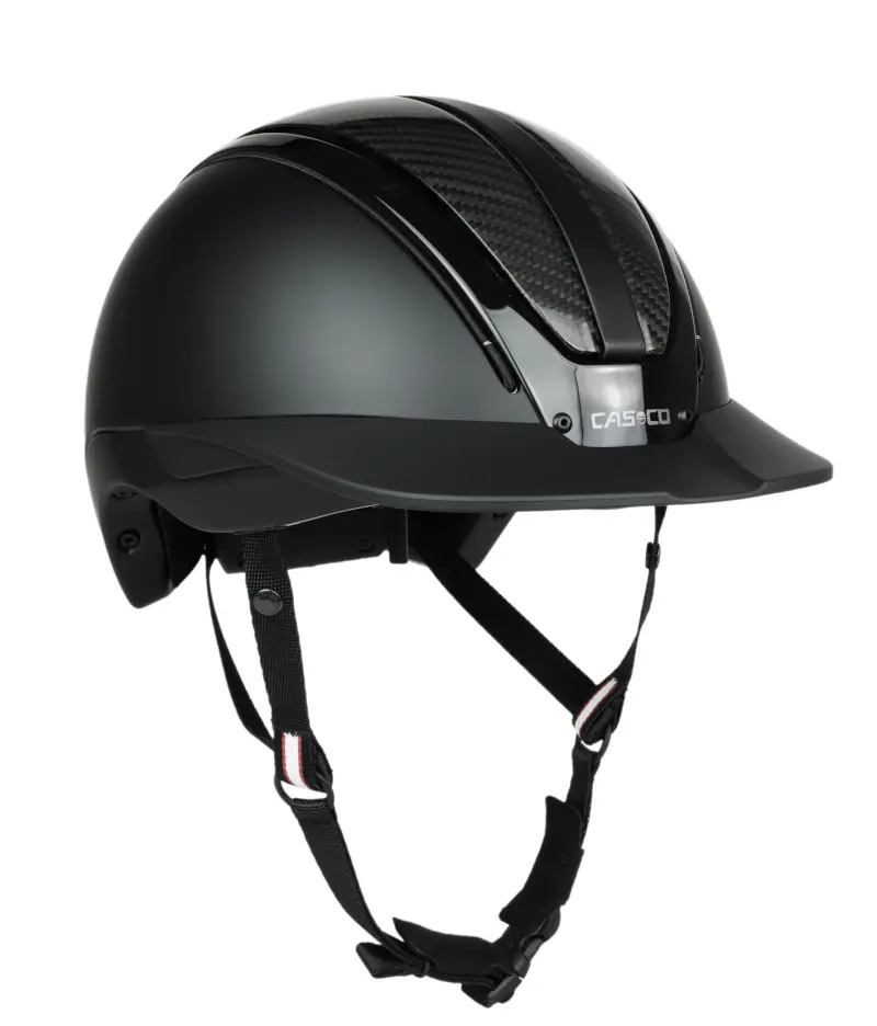 Casco Reithelm Duell One Carbon Black Gr. L (58-60 cm)