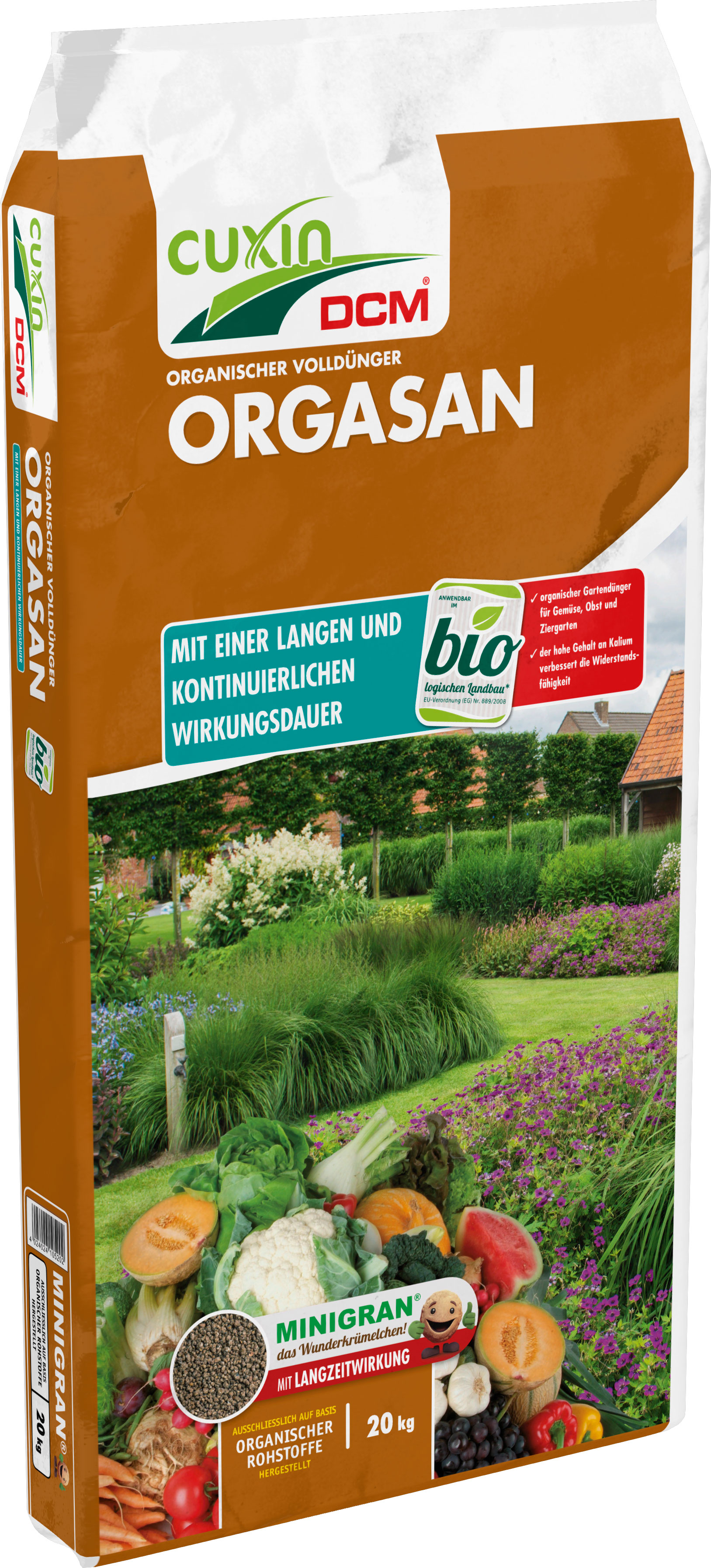 Cuxin Dcm Orgasan Universaldünger 20kg Organischer Npk-Dünger (Bio)