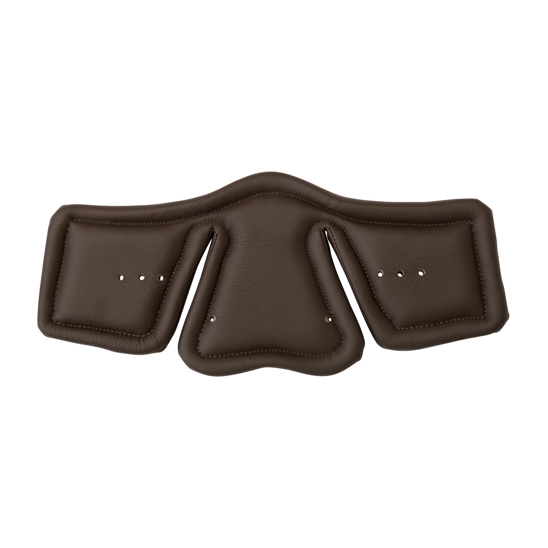 Stübben Equi-Soft® Polster für Sattelgurt Vachetteleder Ebony, Einheitsgröße 50-150 cm