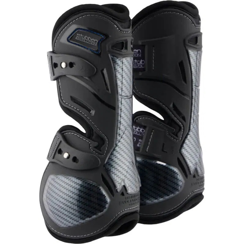 Stübben Hybrid Carbon Springgamaschen Schwarz, Gr.M