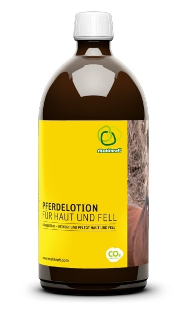 Multikraft Pferdelotion 1 L Flasche mit Mikroorganismen