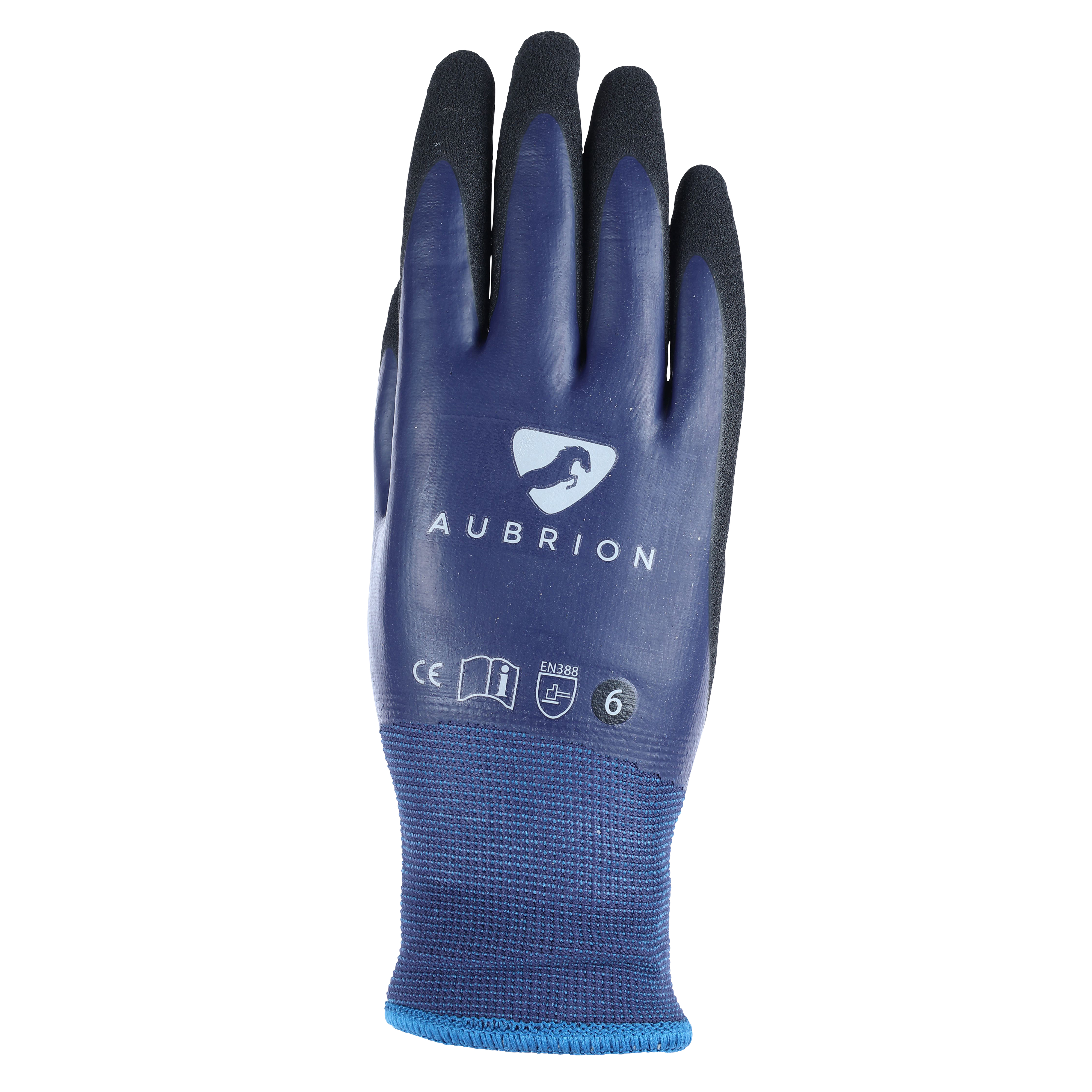 Shires Aubrion Winter Arbeitshandschuhe Blau, Gr. L