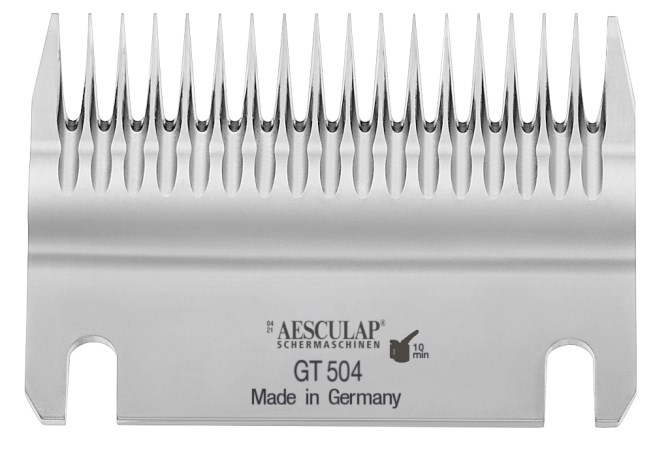 Aesculap Untermesser (18 Zähne) GT504, 3 mm Schurhöhe