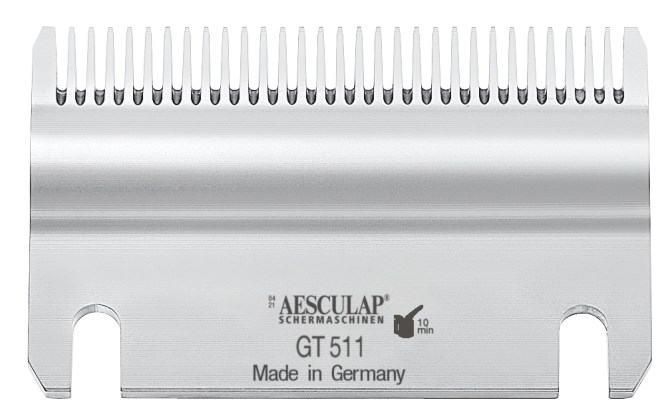 Aesculap Untermesser (24 Zähne) GT510, 5,0mm Schurhöhe