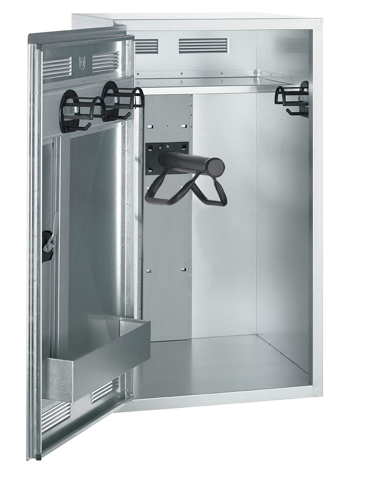 STRÖH Sattelschrank 106 x 60 x 60 cm Mit Sattelhalter & Trensenhaltern