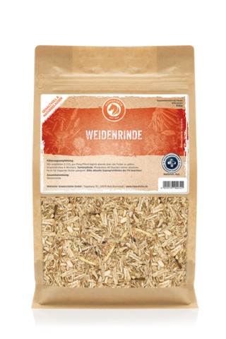 Hippoforte Weidenrinde 0,5 kg Natürlicher Strukturgeber mit Salicin
