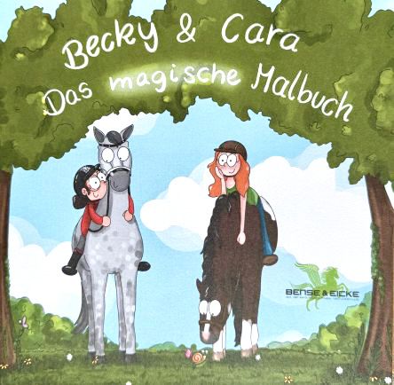Bense & Eicke Malbuch Becky & Cara Malbuch
