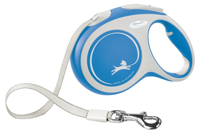 Kerbl Flexi Leine New Comfort L 5m Blau, Gr. L (max. 60kg)