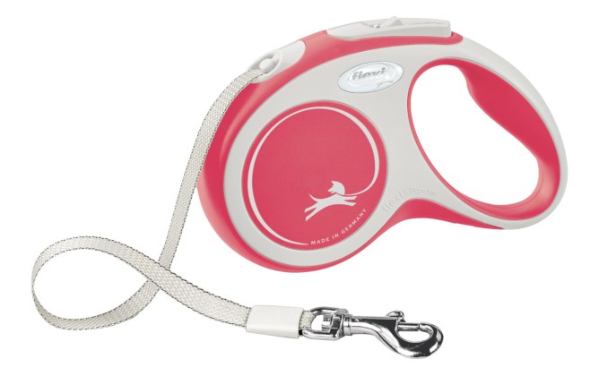 Kerbl Flexi Leine New Comfort S 5m Rot, Gr. S (max. 15kg)