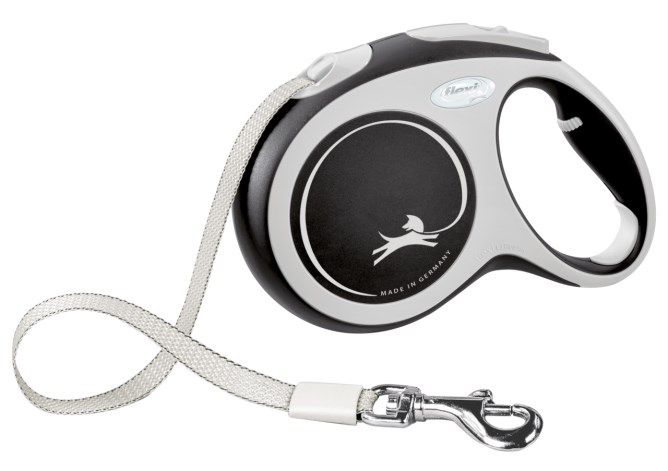 Kerbl Flexi Leine New Comfort L 5m Schwarz, Gr. L (max. 60kg)