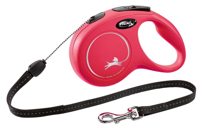 Kerbl Flexi Leine New Classic Seil M 5m Rot, Gr. M (bis 20kg)