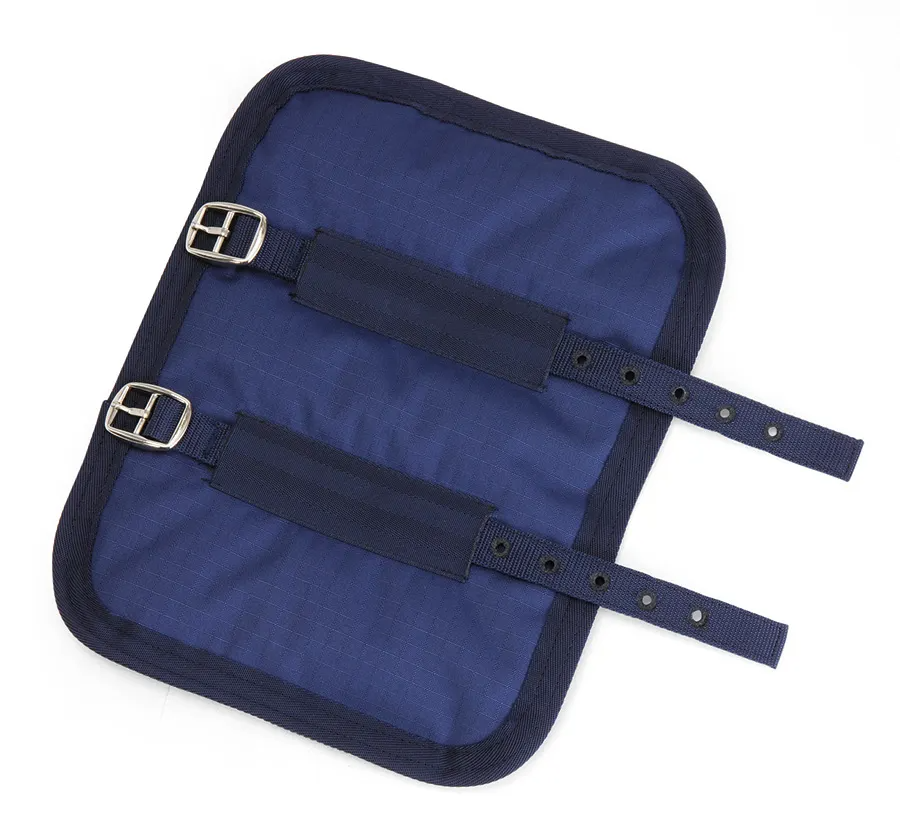 Shires Brusterweiterung für Pferdedecken mit Schnallen Navy, One Size