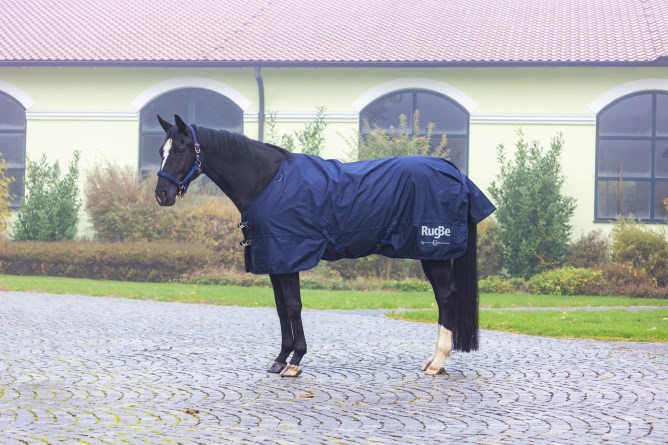 Covalliero Outdoordecke RugBe Zero Dark Navy, Gr. 115 cm