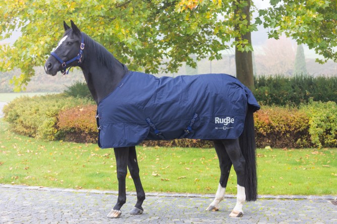 Covalliero Winterdecke RugBe IceProtect 300 g Dark Navy, Gr. 115 cm