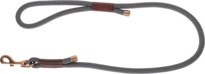 Kerbl Leine Monte Carlo Braun/ grau, Länge 100 cm x Breite 12 mm
