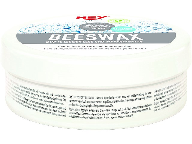 Hey Bienenwachs Beeswax 150ml Sanfte Lederpflege & Imprägnierung