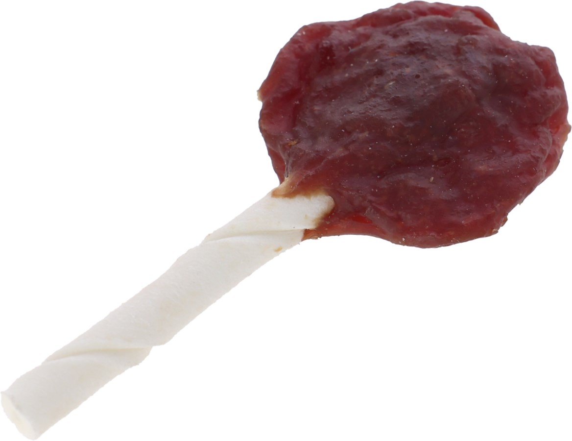 Kerbl Rinderhaut Lollipop mit Ente 10cm, 20g