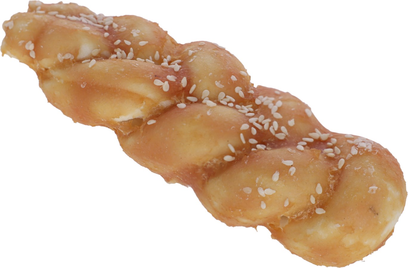 Kerbl Rinderhaut Zopf mit Huhn 15cm, 75g
