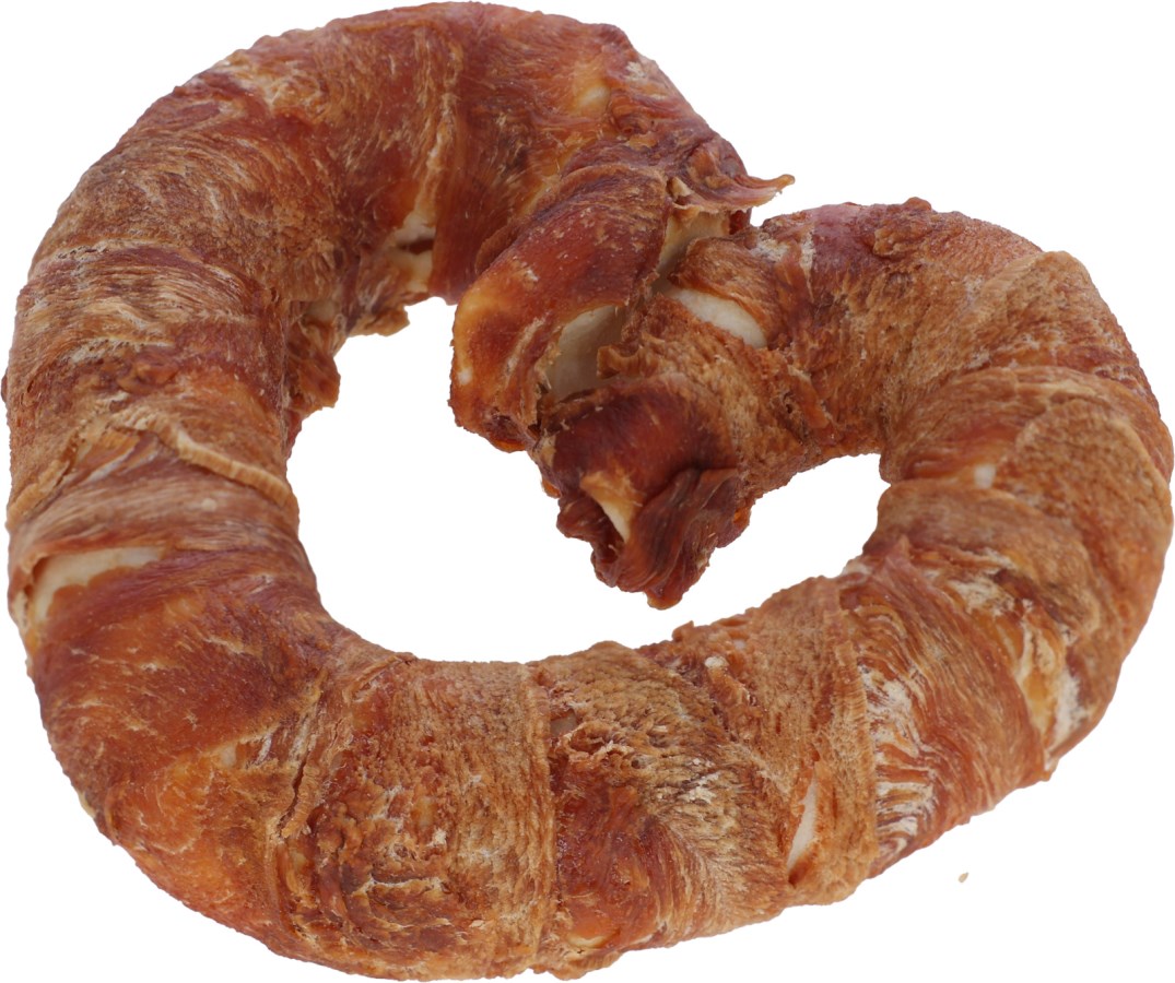 Kerbl Rinderhaut Herz mit Huhn 12cm, 70g