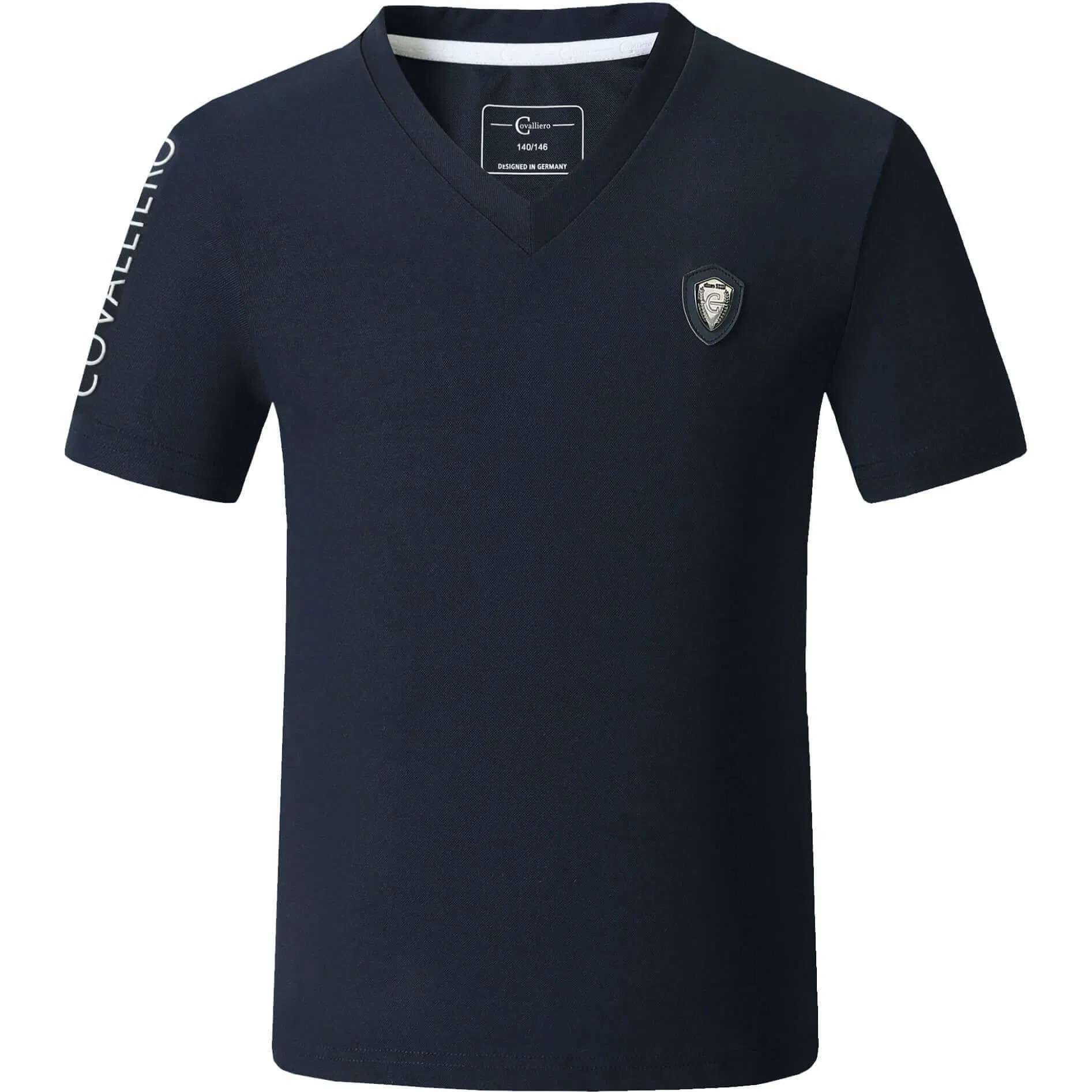 Covalliero T-Shirt Kinder Dark Navy, Gr. 128/134