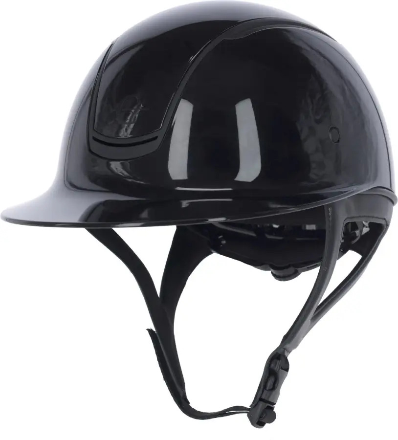 Covalliero Reithelm Eclipse Polo Lackschwarz, Gr. 58-61 cm