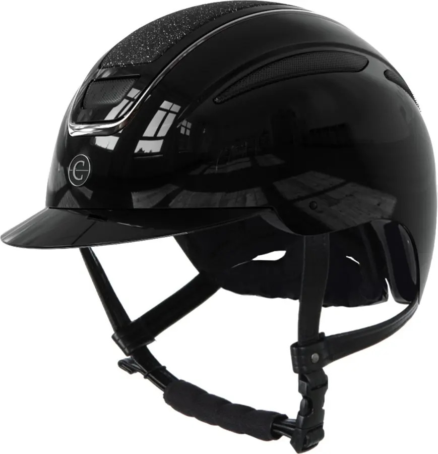 Covalliero Reithelm Elite Lackschwarz S 53-55 cm