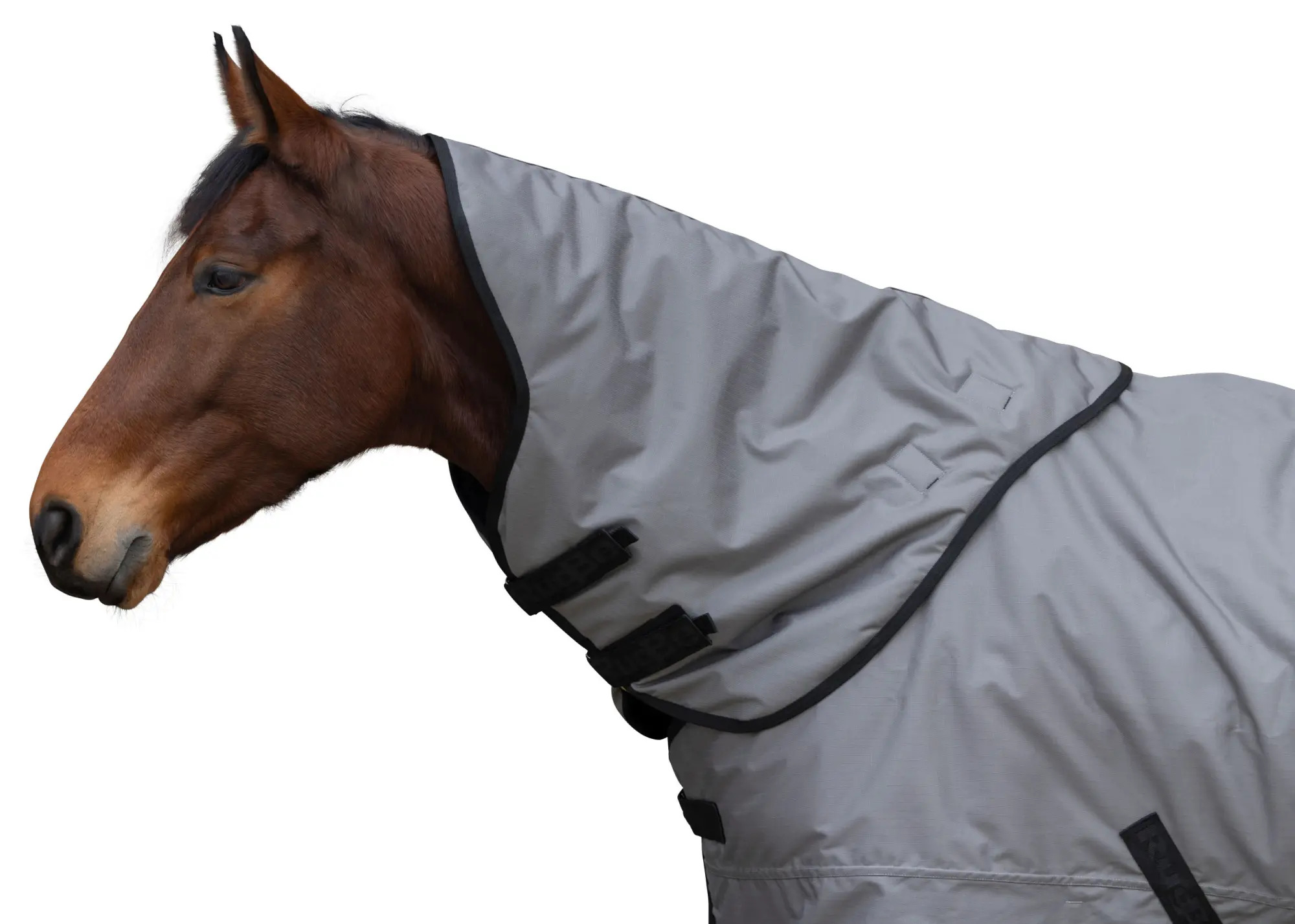 Covalliero Halsteil RugBe 100g Steel Grey, Gr. Xs