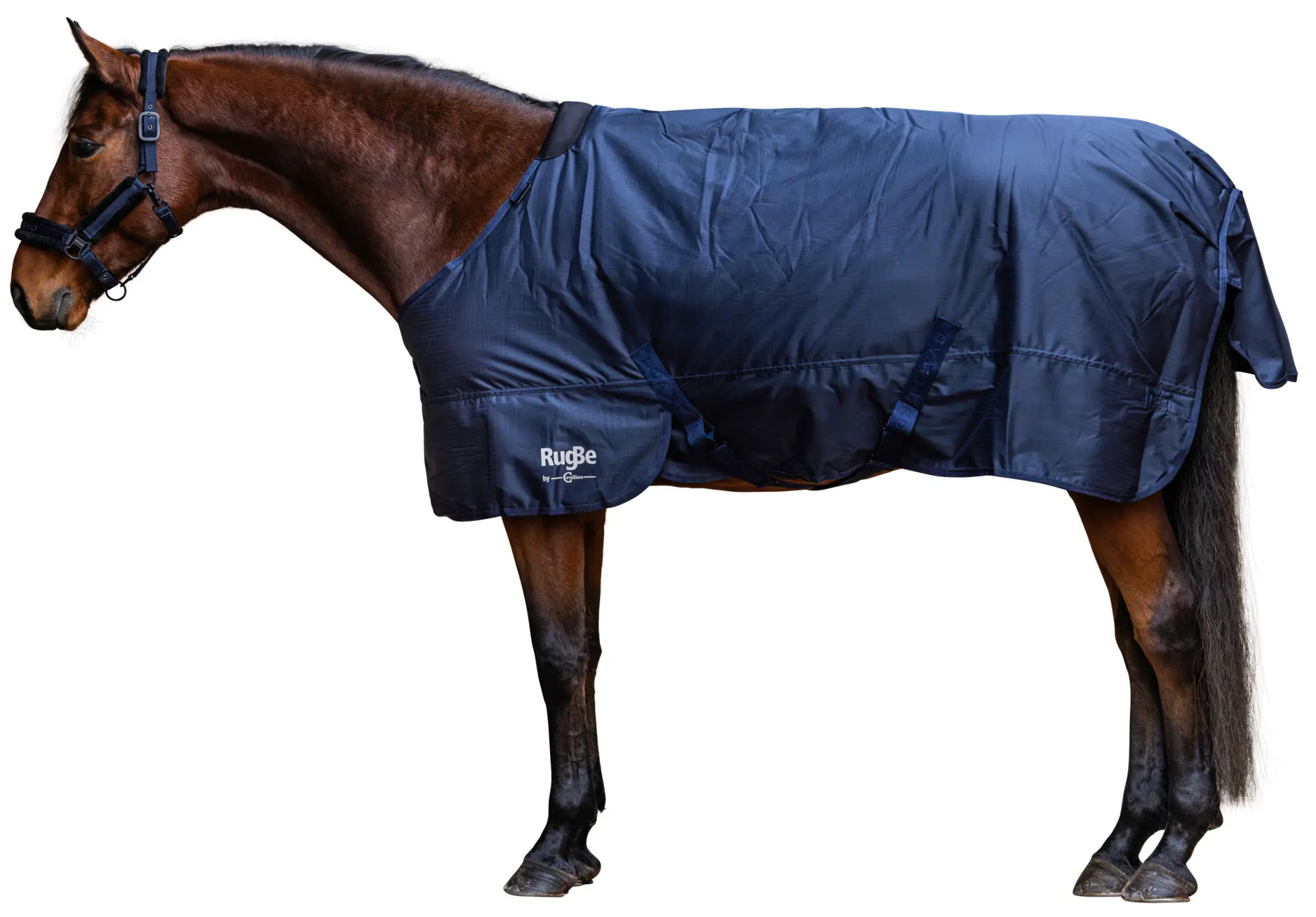 Covalliero Outdoordecke 300g RugBe Dark Navy, Gr. 155 cm