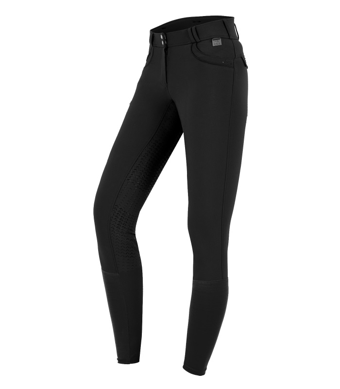 E·L·T Waldhausen Reithose Kassandra High Waist Schwarz, Gr. 36