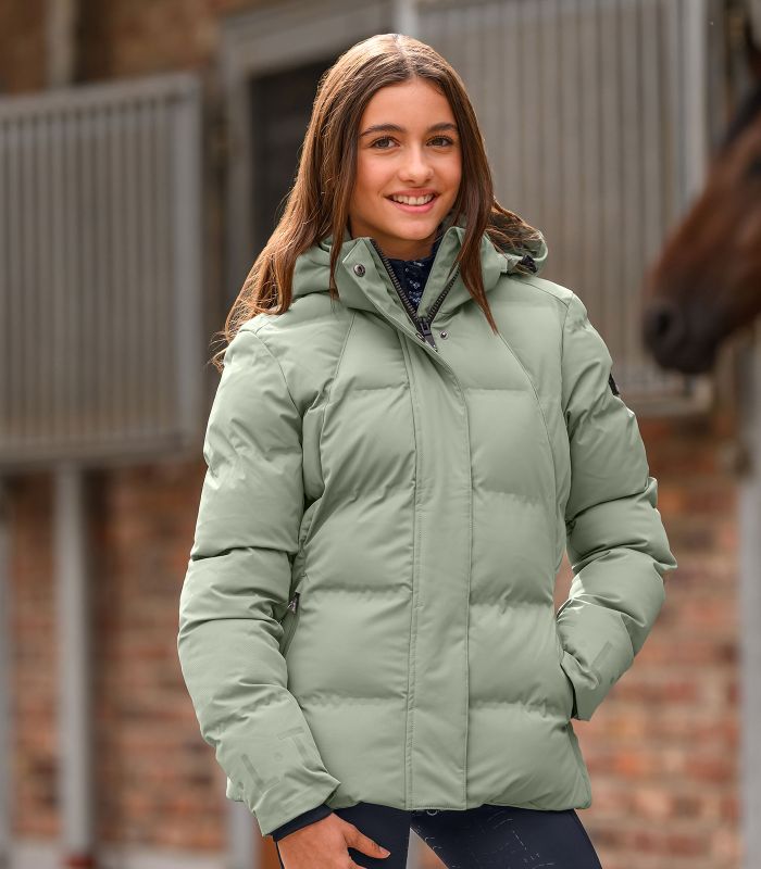 E·L·T Winter-Performance-Reitjacke Ohio Salbei, Gr. Xxl