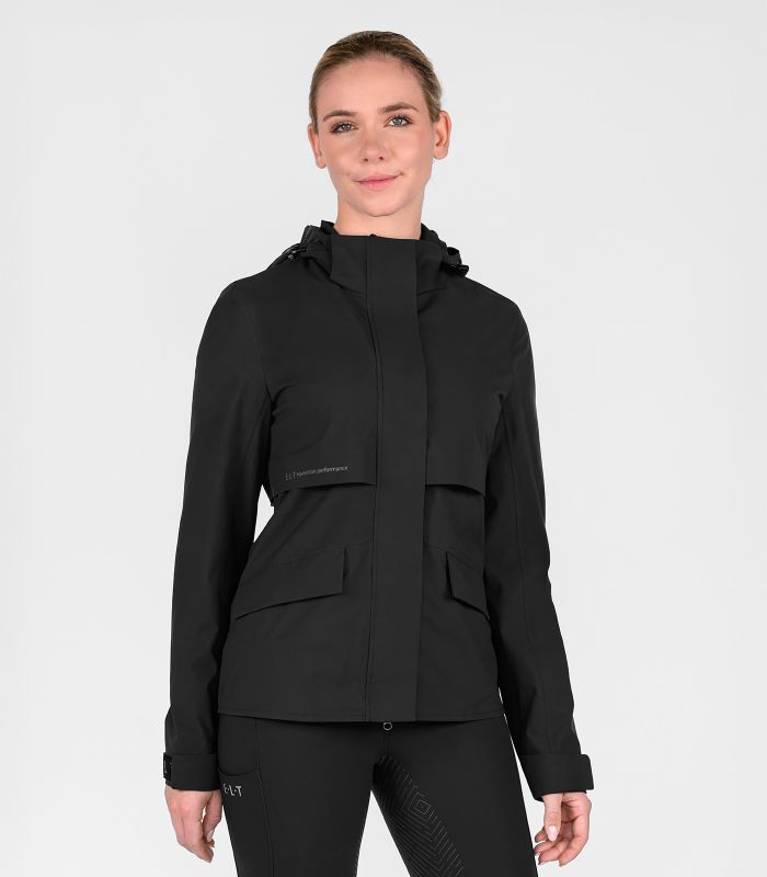 E·L·T Performance Regenjacke Schwarz, Gr. Xxs