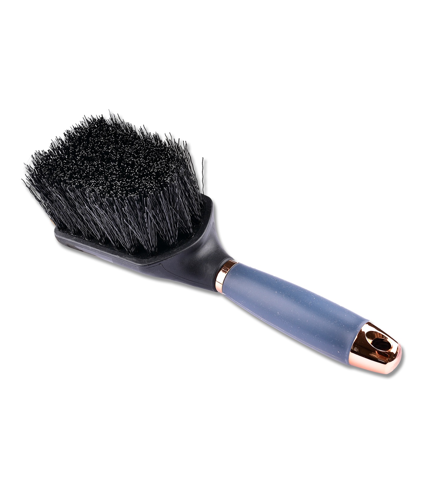 Waldhausen Hufbürste mit Gelgriff schwarz/rosegold