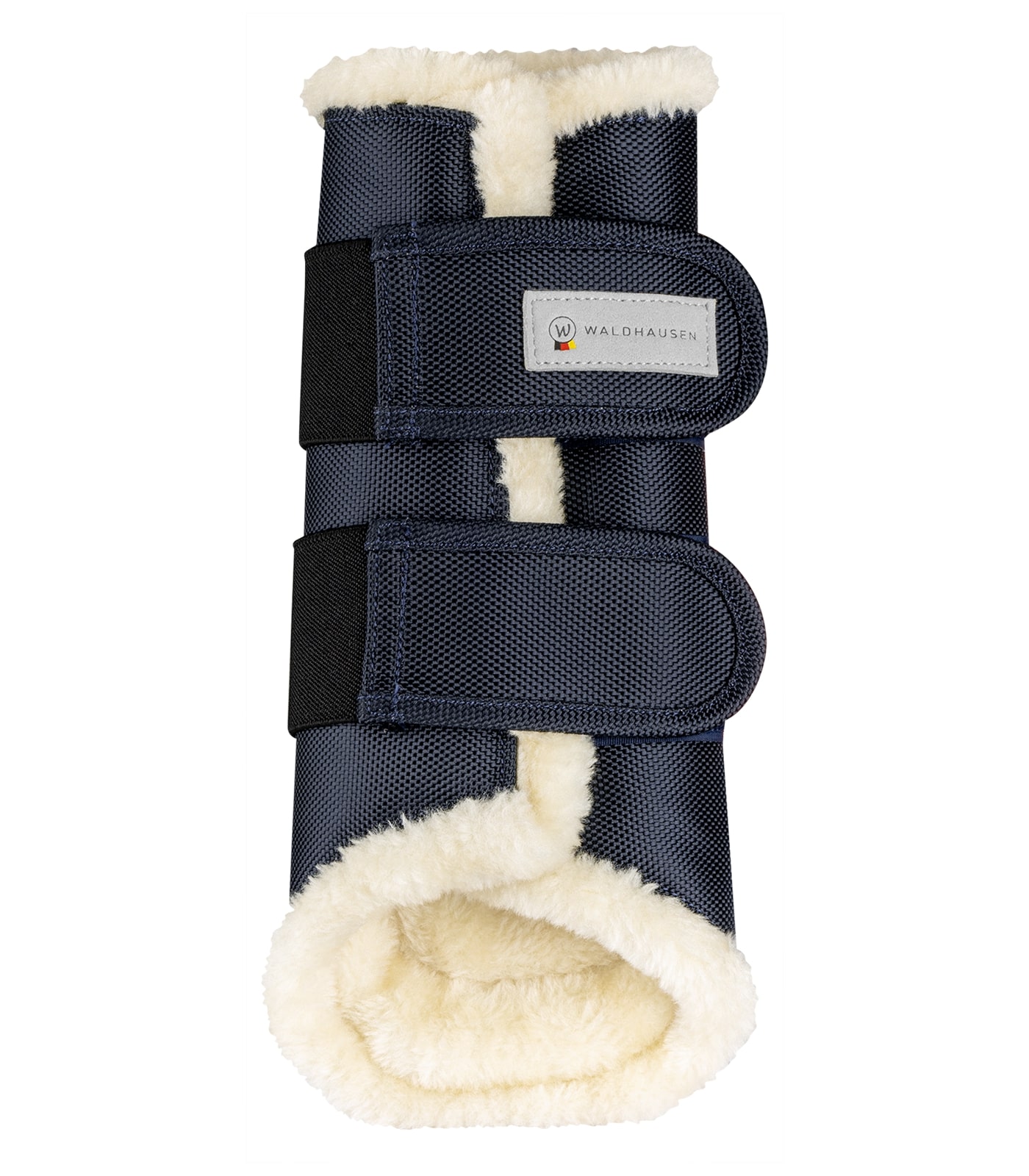 Waldhausen Dressurgamasche Comfort Gr. L, Nachtblau/Natur