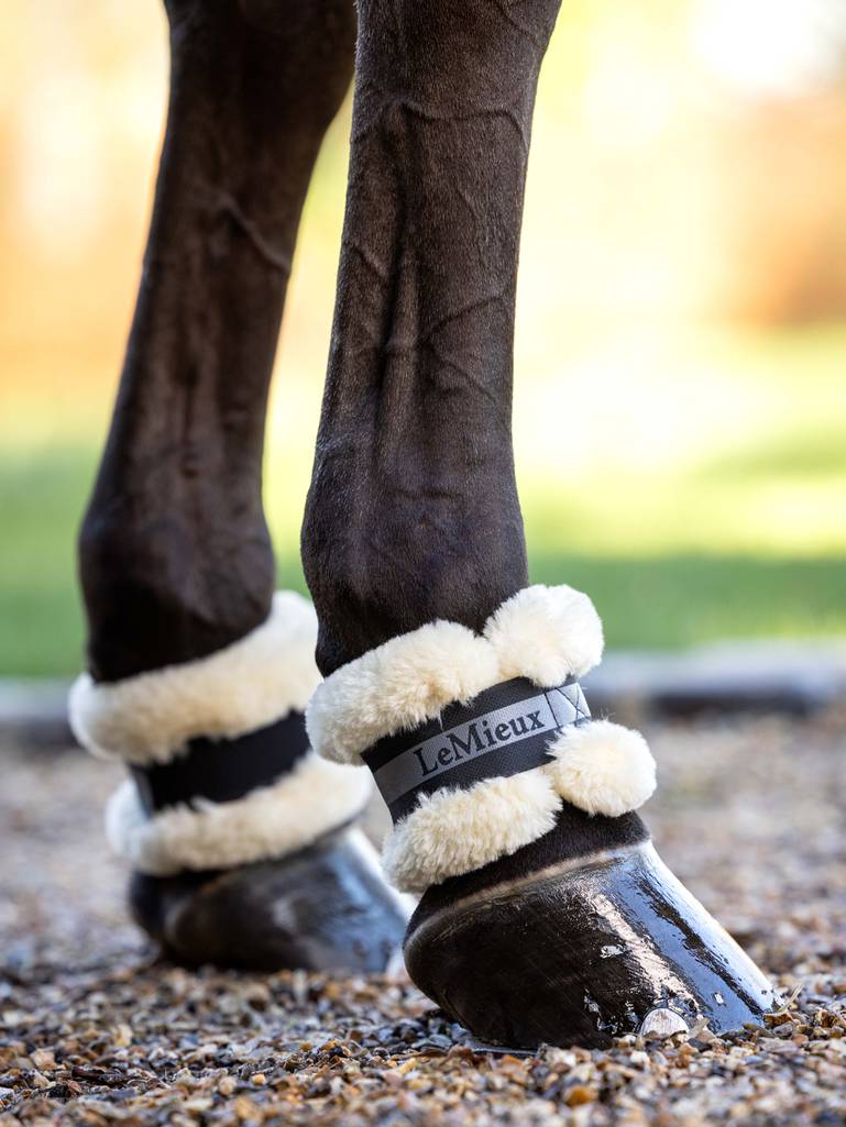 LeMieux Fleece Fesselschutz Black