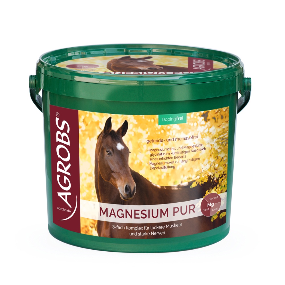 Agrobs Magnesium Pur 3 kg Für lockere Muskeln & starke Nerven
