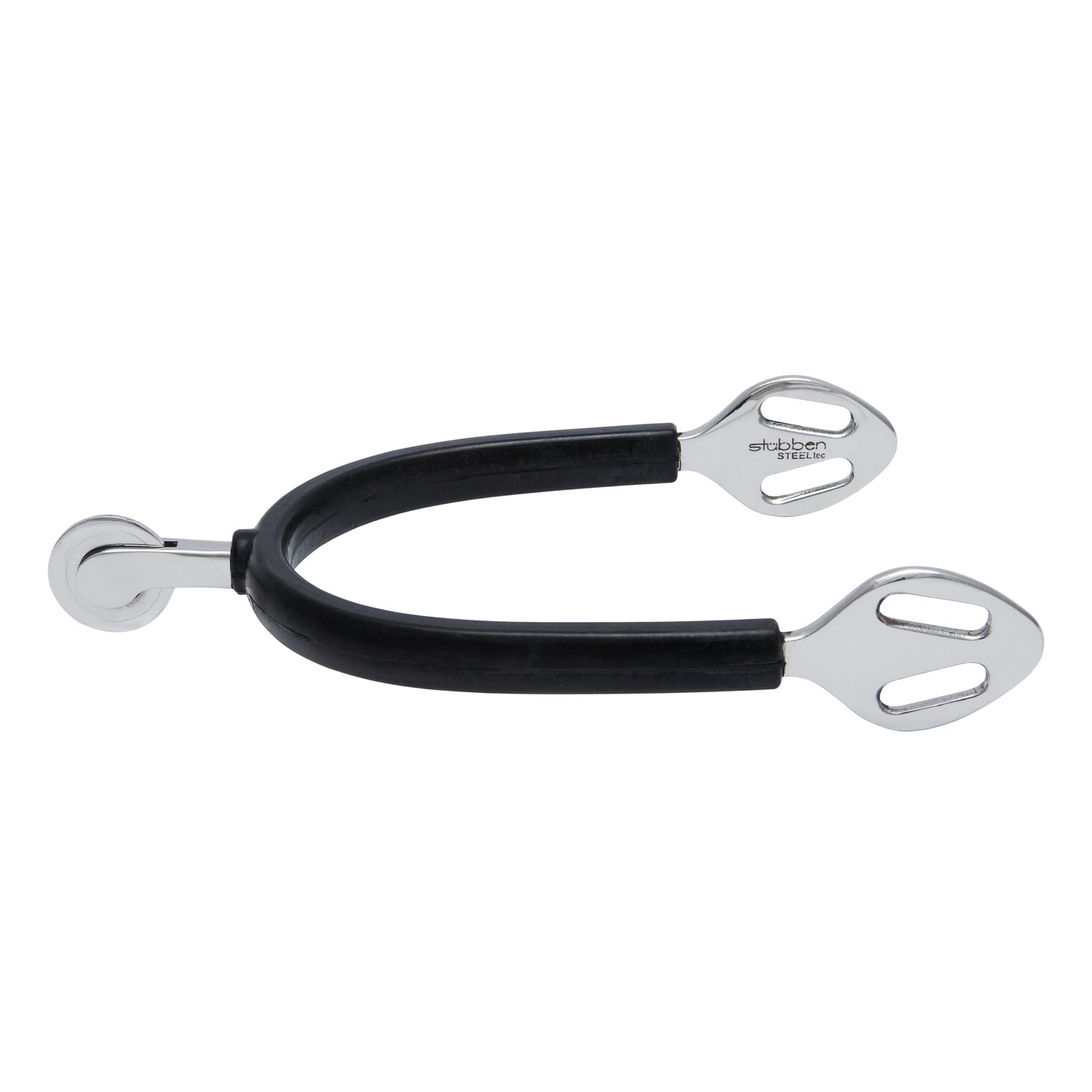 Stübben 1148 Fine Line Sporen Edelstahl-gummiert 30 mm Halslänge