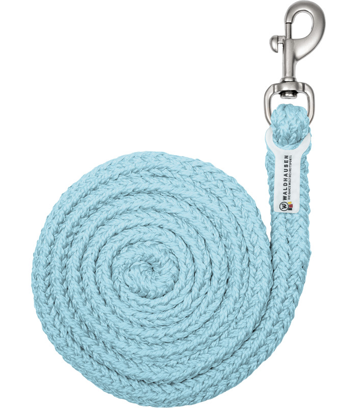 Waldhausen Anbindestrick Plus Karabiner Hellblau