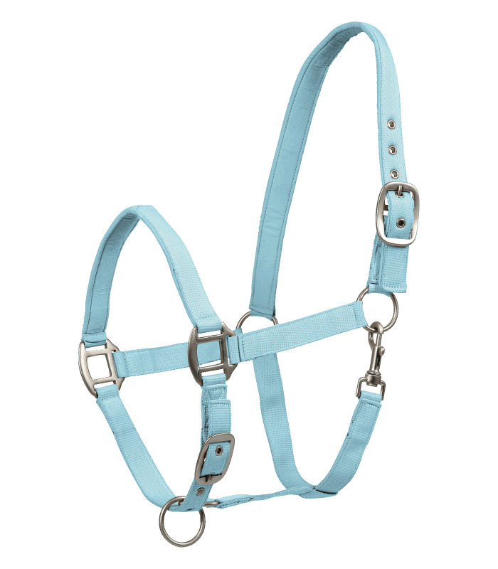 Waldhausen Perlonhalfter Satin Hellblau, Gr. Vb