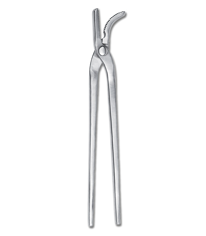 Waldhausen Hufnietzange aus Stahl Silber
